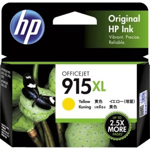 HP 915XL High Yield Yellow Original Ink Cartridge