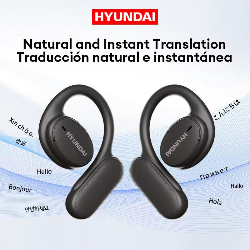 Openair5 AI Bluetooth Earphones - Intelligent Translation in 100+ Languages, Perfect for Meetings & Gifts