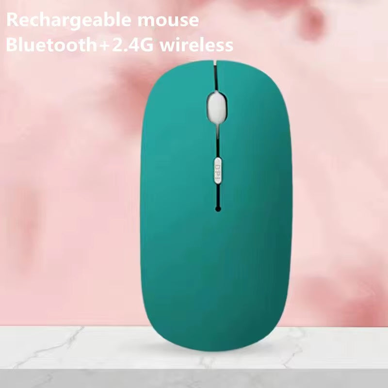 ITLY Rechargeable Wireless Bluetooth Mouse – 2.4G USB Mice for Android, Windows, iPad, and More!