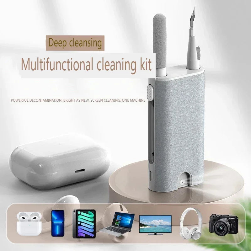 5-in-1 Screen & Device Cleaning Kit – Multi-Purpose Cleaner for Phones, Laptops & More