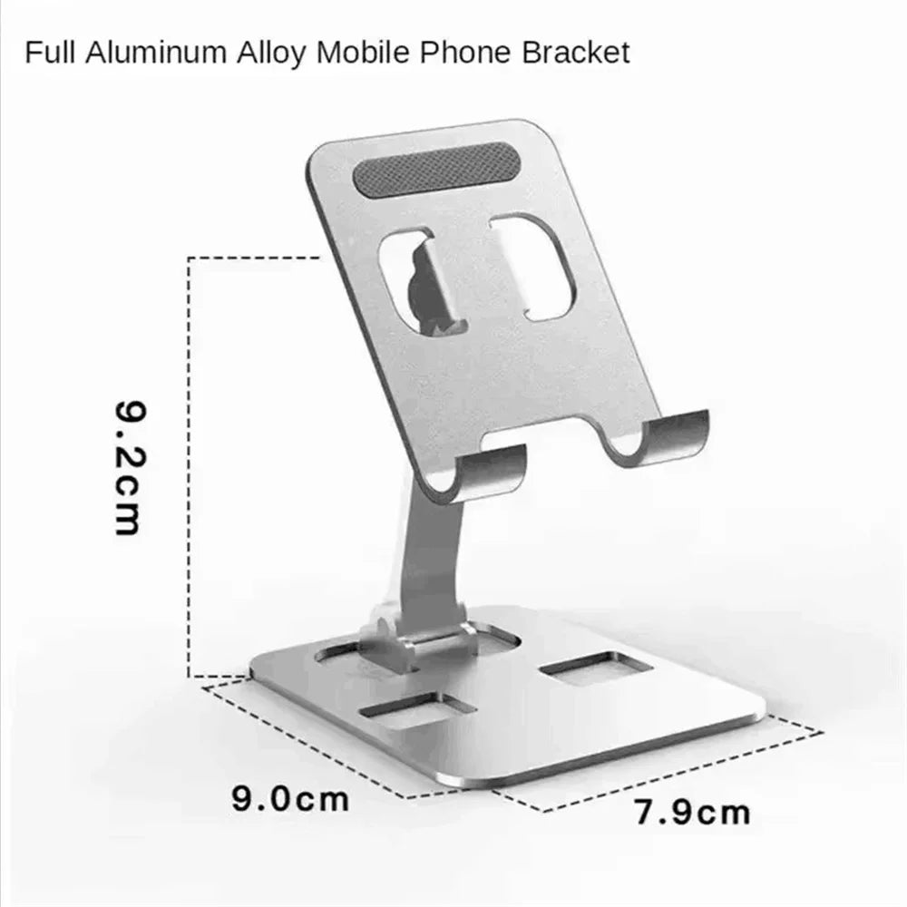 Adjustable Foldable Phone & Tablet Stand - Flexible Bracket for iPhone and More