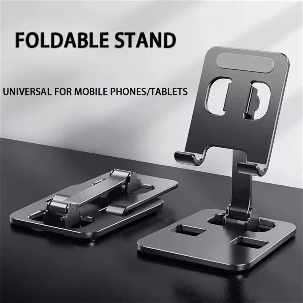 Adjustable Foldable Phone & Tablet Stand - Flexible Bracket for iPhone and More