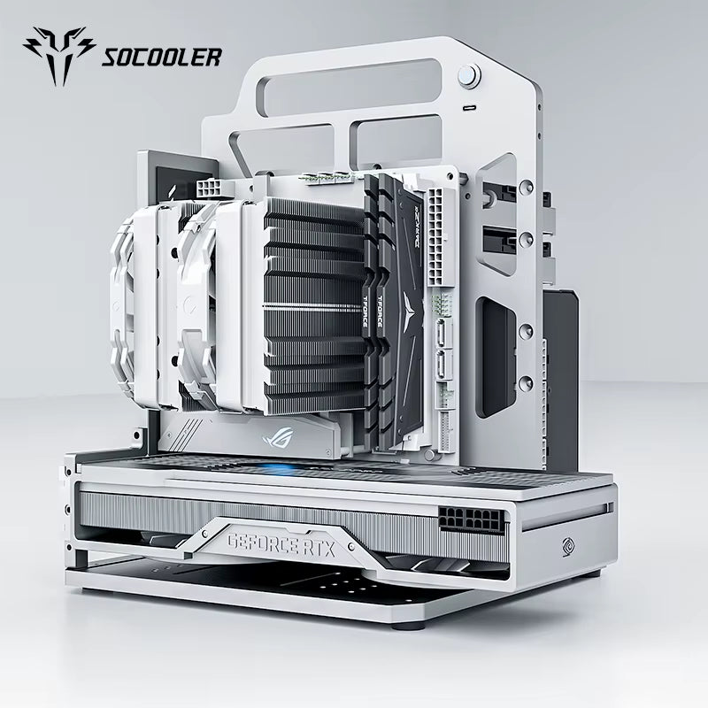 Affordable Open Frame ITX Cabinet Case – Ideal for Gaming PC Builds!