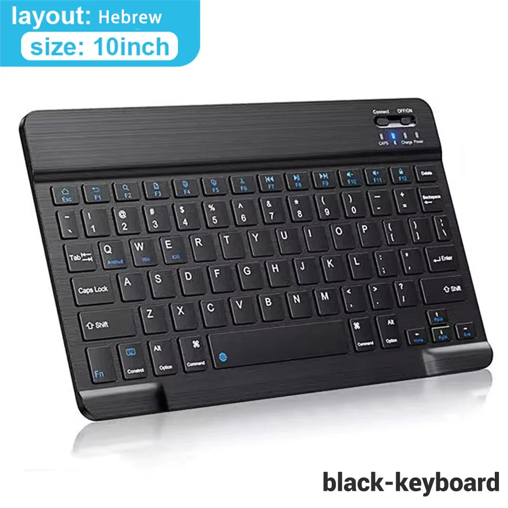 Versatile Bluetooth Wireless Keyboard and Mouse – Compatible with iOS, Android, and Windows Tablets – Multi-Language Support