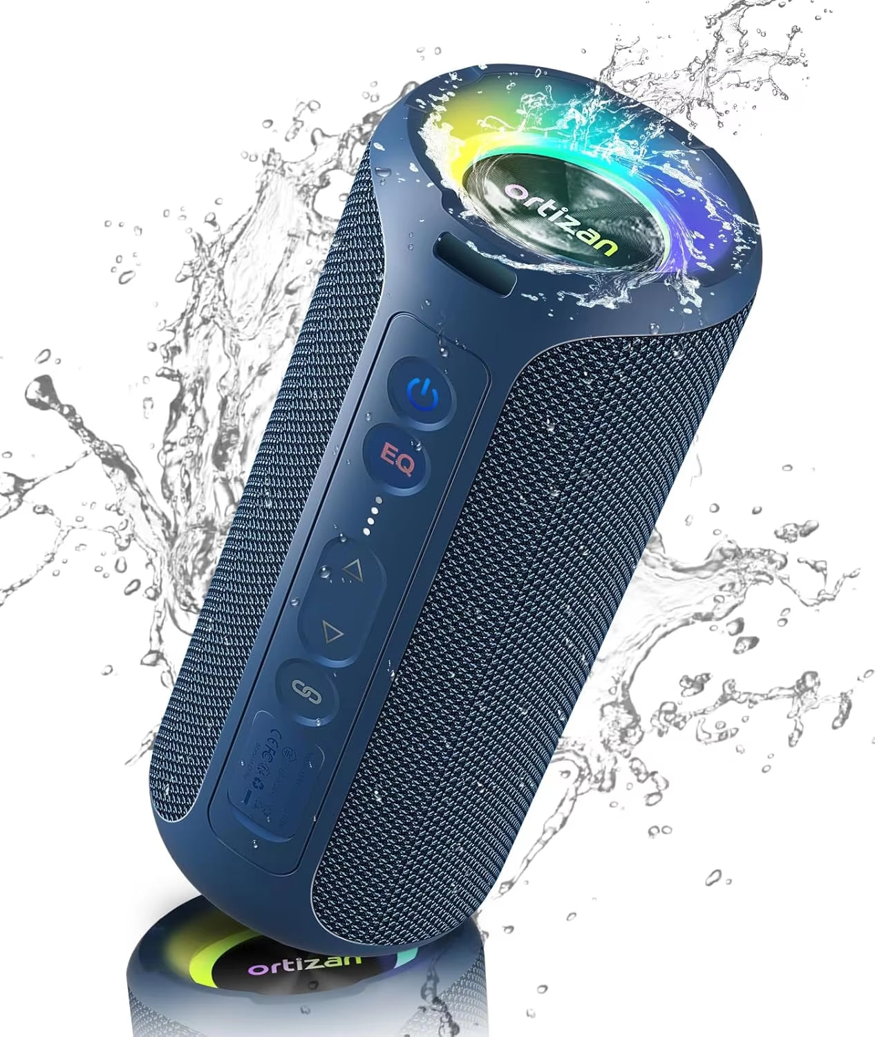 40W Waterproof Bluetooth Speakers - Portable Outdoor Wireless Speaker with Enhanced Bass, 30Hrs Playtime, Bluetooth 5.3