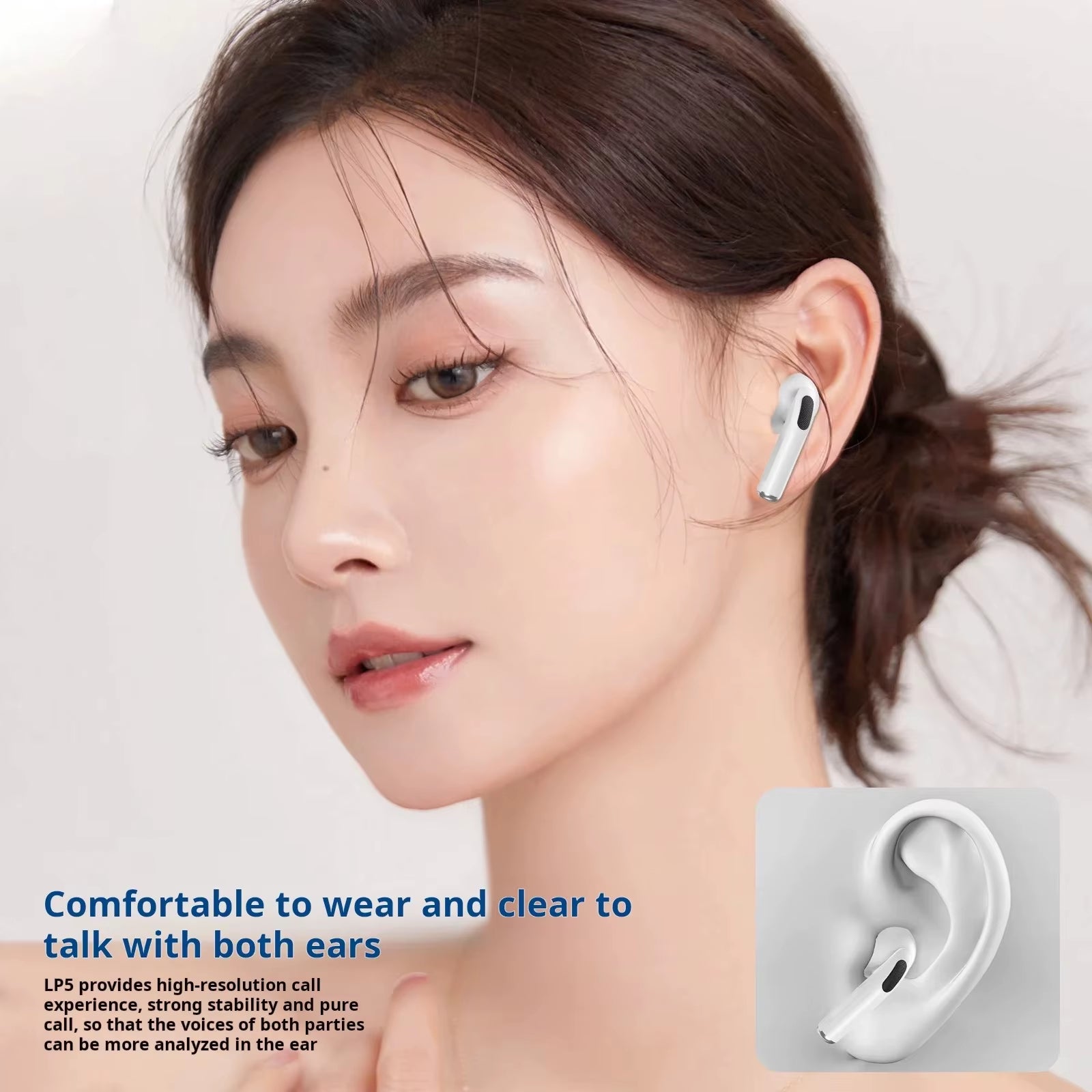 2024 Air Pro True Wireless Bluetooth Earbuds - HiFi Sound, Low Latency & Noise Reduction for iPhone & Android